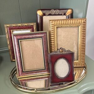 Elegant Multi-Color Picture Frame Set